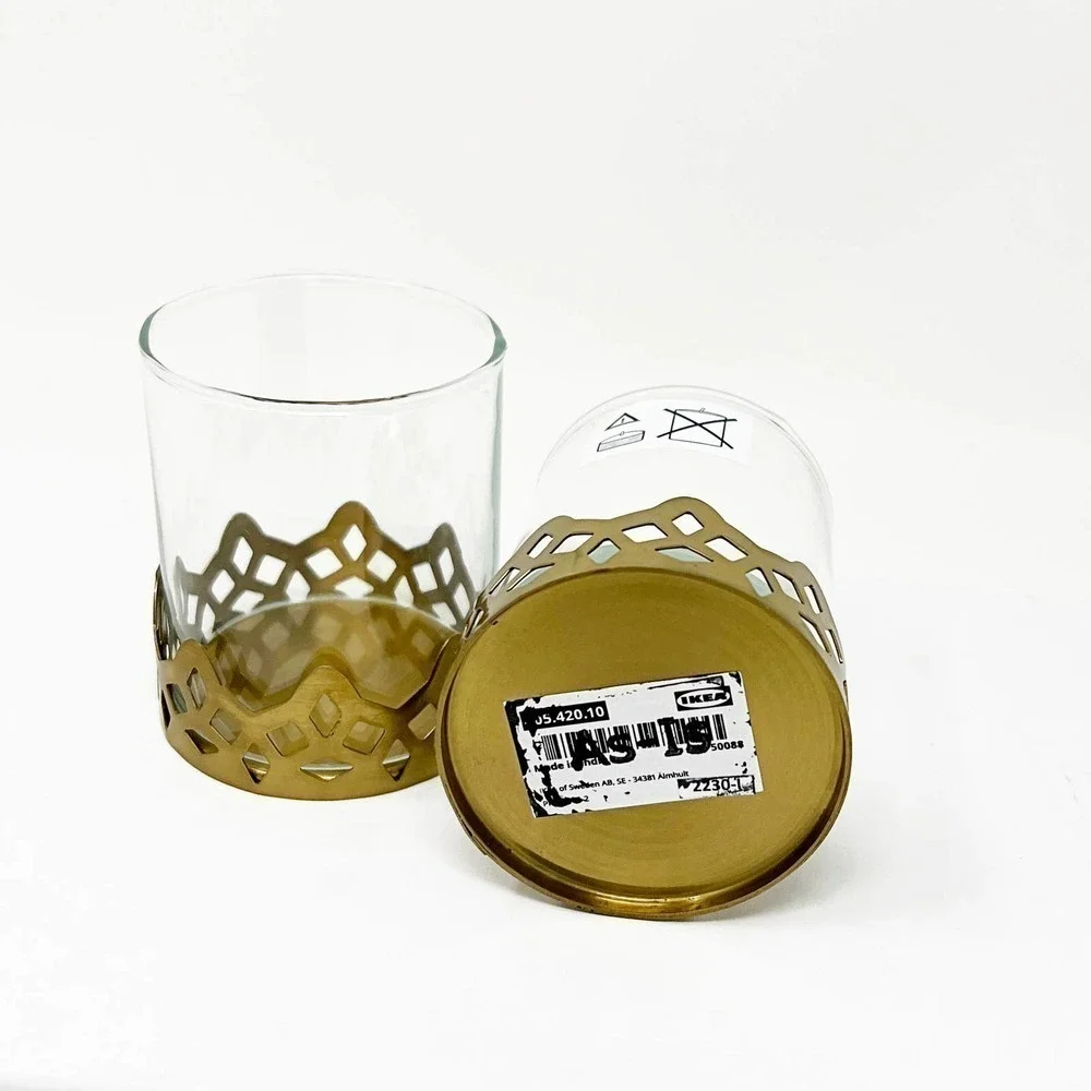 IKEA GOKVALLA Tealight Holder Set of (2)